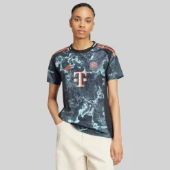 Clearance adidas Dame FCB FC Bayern München 24/​25 udebanetrøje Sort