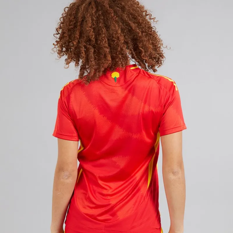 Best adidas Dame FEF Spanien Dame 24/25 Autentisk Hjemme Trøje Better Scarlet