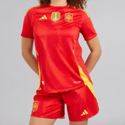 Outlet adidas Dame FEF Spanien Dame 24/​25 Autentiske Hjemme Shorts Better Scarlet