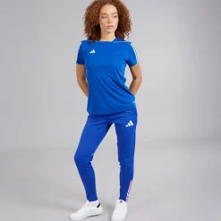 Clearance adidas Dame FFC Team Frankrig Træningsbukser Semi Lucid Blue
