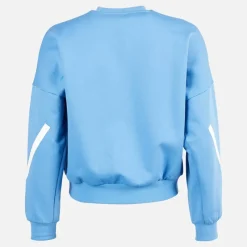 Best adidas Dame FFR Frankrig Rugby Z.N.E. Rejse Sweatshirt Focus Blue