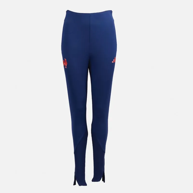 Sale adidas Dame FFR Frankrig Rugby Z.N.E Rejse Leggings Dark Blue