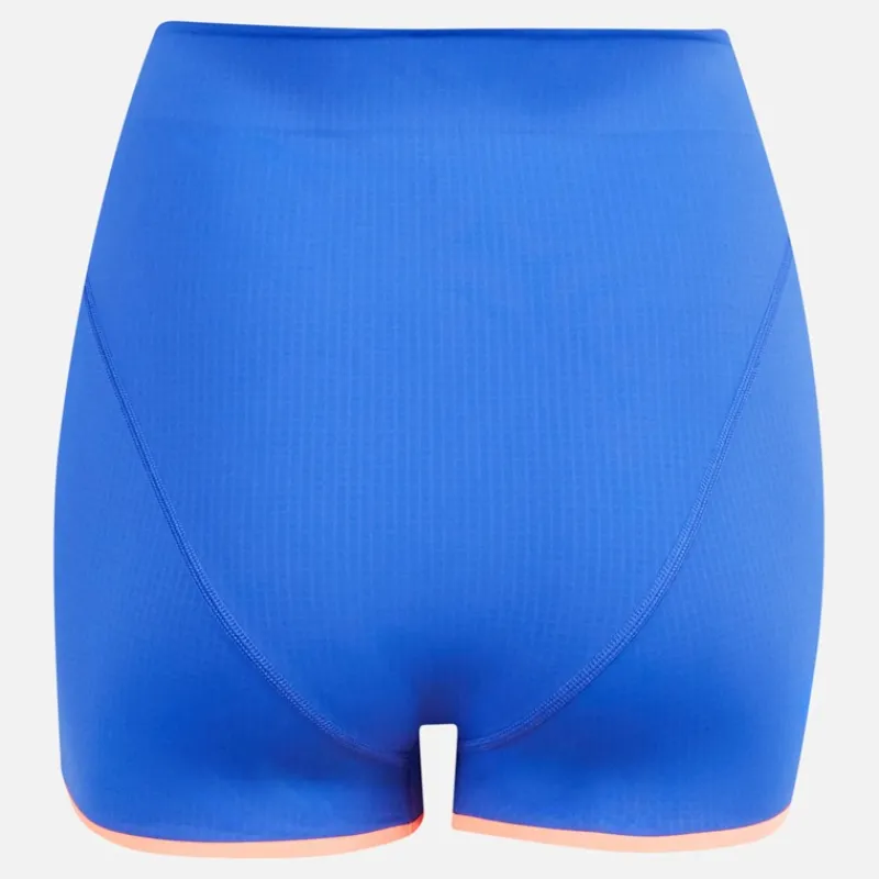 adidas Dame FFR Team Frankrig Løbe Shorts Semi Lucid Blue