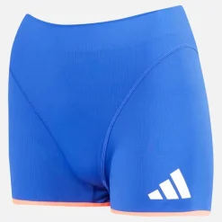 adidas Dame FFR Team Frankrig Løbe Shorts Semi Lucid Blue