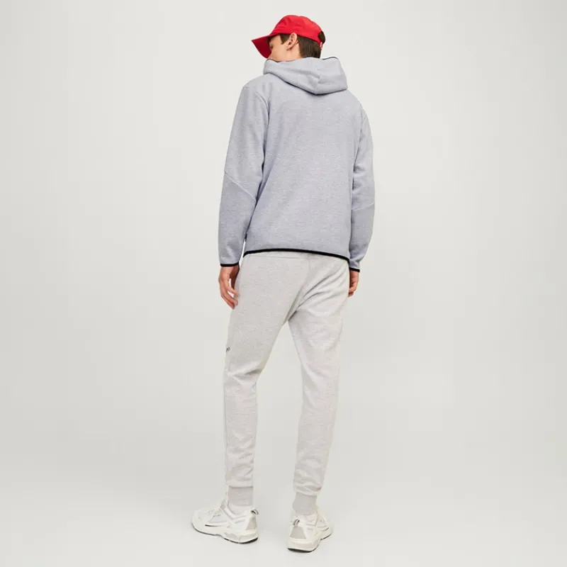 Online JACK & JONES Dame Fusion Lynlås Hættetrøje Light Grey Melange