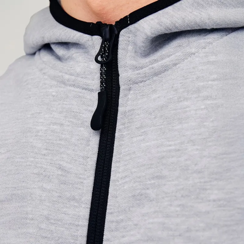 Online JACK & JONES Dame Fusion Lynlås Hættetrøje Light Grey Melange