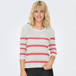 Sale Only Dame Geena Pullover Jumper Cloud Dancer