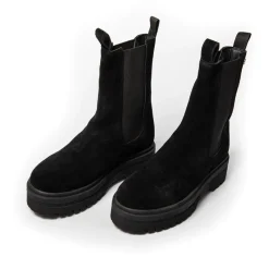 New Copenhagen Shoes Dame Go Suede Copenhagen Støvler 001 Sort