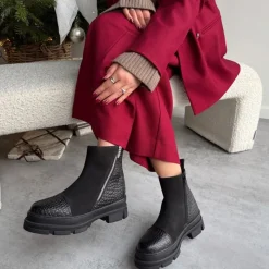 Online Copenhagen Shoes Dame God stemning kun støvler 0001 Black