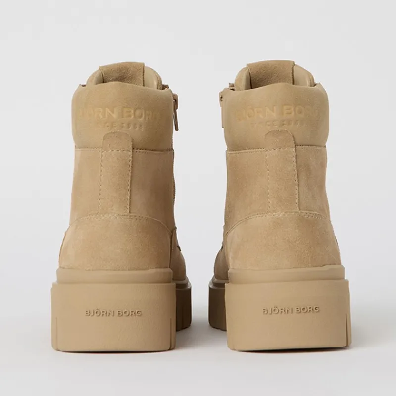 Online BJORN BORG Dame H300 Hiker Mid Støvler Sand Sandfarvet