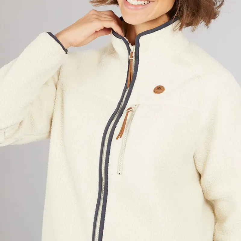 Discount Trespass Dame Hyacint Fuld Lynlås Fleece Spøgelse