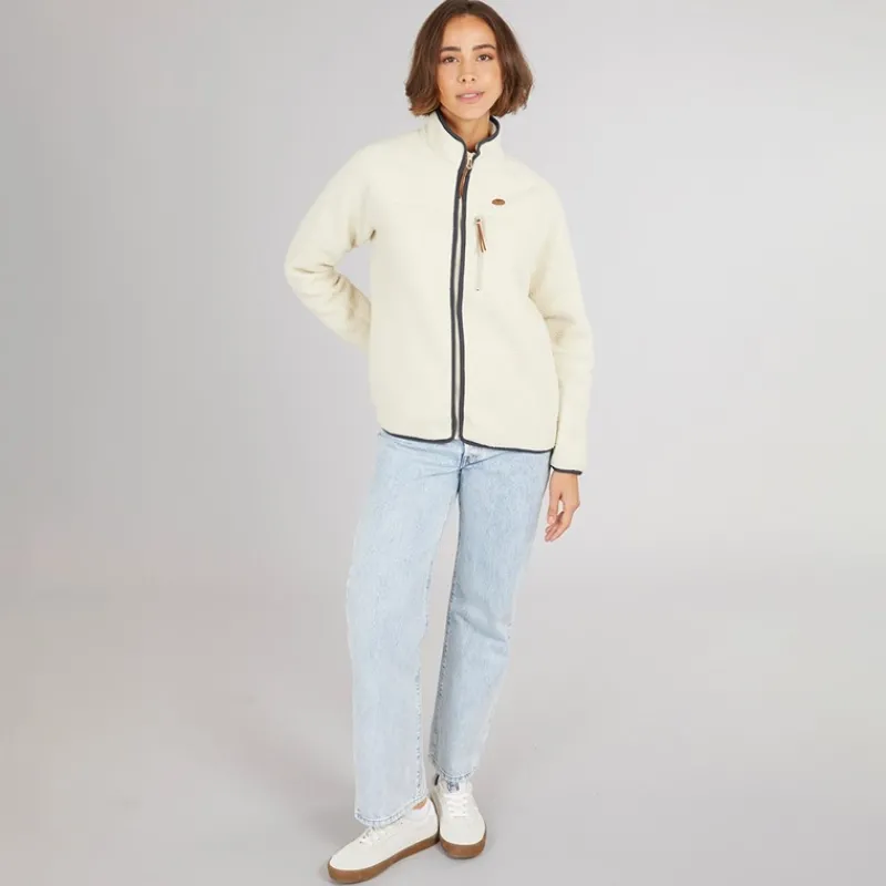Discount Trespass Dame Hyacint Fuld Lynlås Fleece Spøgelse