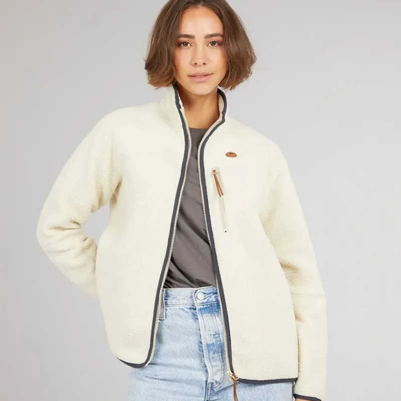 Discount Trespass Dame Hyacint Fuld Lynlås Fleece Spøgelse