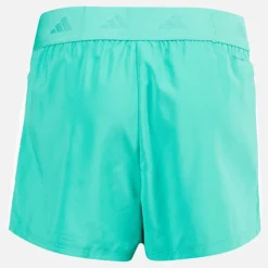 Clearance adidas Dame Hyperglam Vævede Træningsshorts Semi Court Green/​Hvid
