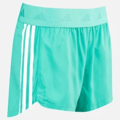 Clearance adidas Dame Hyperglam Vævede Træningsshorts Semi Court Green/​Hvid