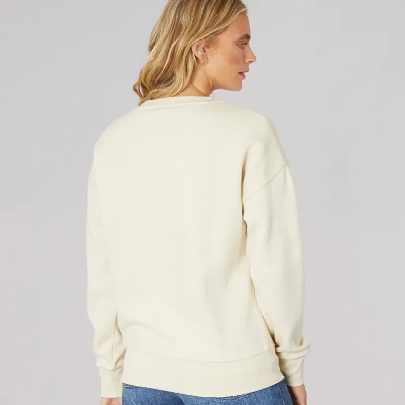 Online Bench Dame Ilma Sweatshirt Kridt Cremefarvet