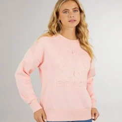 Discount Bench Dame Ilma Sweatshirt Lys Rosa Lyserød