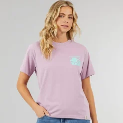 Discount Lagooners Dame Kidwelly T-shirt Støvet malva