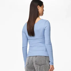 Sale Pieces Dame Kitte Overdele Blå Himmelblå