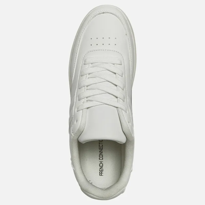 Online French Connection Dame Knight Sneakers Hvid