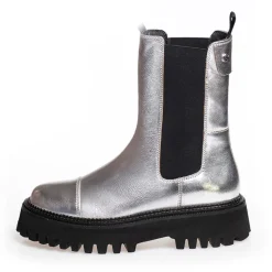 Clearance Copenhagen Shoes Dame Lemon Silver Støvler 0050 Sølv