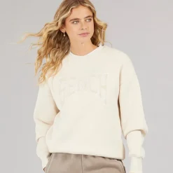 Discount Bench Dame Lioh Oversized Sweatshirt Chalk