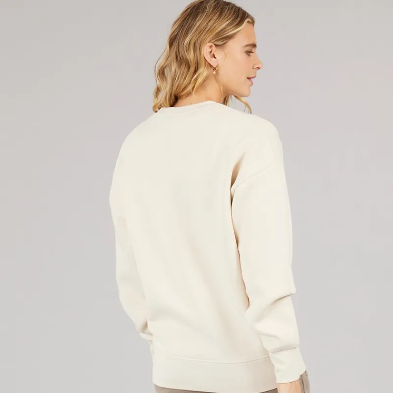 Discount Bench Dame Lioh Oversized Sweatshirt Chalk