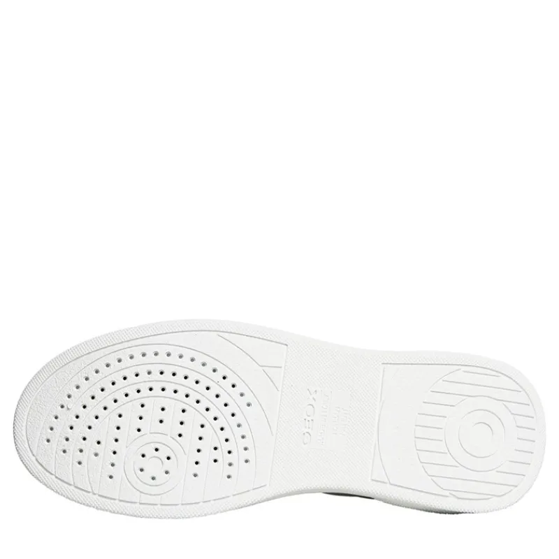 Best GEOX Dame Ljuba Sneakers Hvid/Sølv