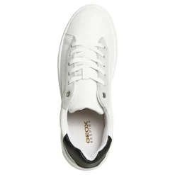 Best GEOX Dame Ljuba Sneakers Hvid/Sølv