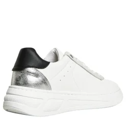 Best GEOX Dame Ljuba Sneakers Hvid/Sølv