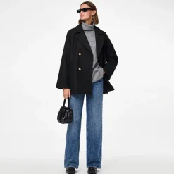 Sale Pieces Dame Marbel Jakker Sort