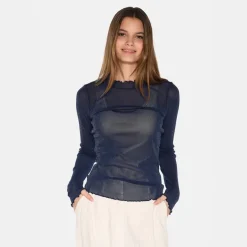 Sale Moves Dame Markhild T-shirt 699 Navy Marineblå