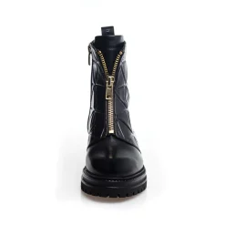 Outlet Copenhagen Shoes Dame Moonlight Læderstøvler 0001 Sort