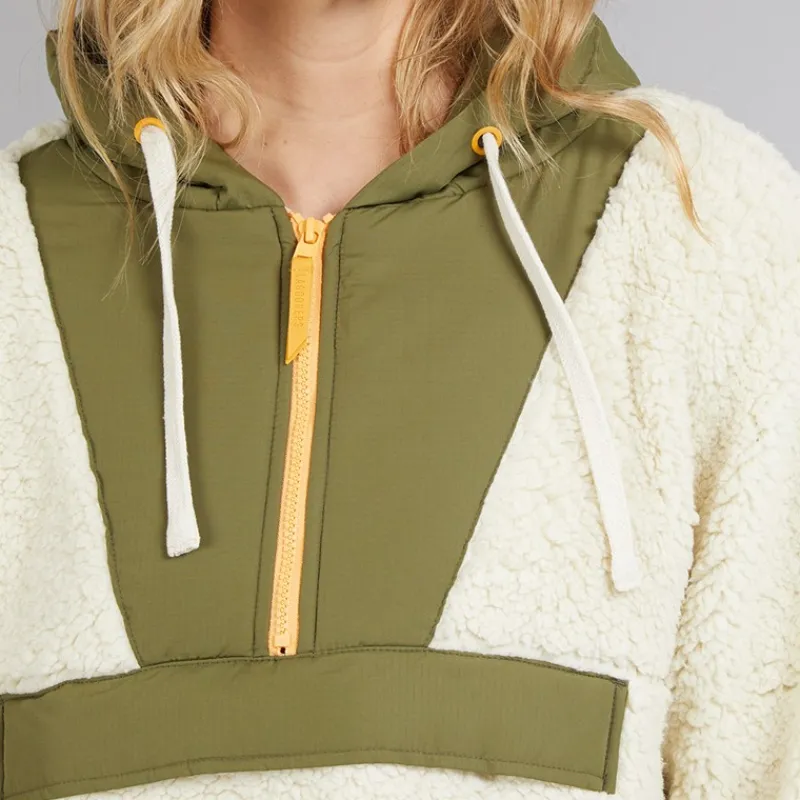 Clearance Lagooners Dame Myla Fleecetøj beige