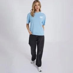 New Bench Dame Nanala T-shirt Lyseblå