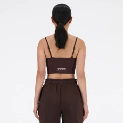 Best New Balance Dame NB Harmony Let Støtte Sports BH Sort Kaffe