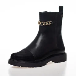 Best Copenhagen Shoes Dame nye blomster øjne støvler 0001 sort