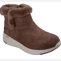 Hot SKECHERS Dame On The Go Stellar Vandtætte Støvler Brun Mørkebrun