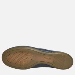 Best GEOX Dame Palmaria Tassel Loafers Blå/​Lys Guld