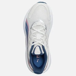 Best Puma Dame Puls Pro Neutrale Dæmpede Løbesko Feather Gray/Poised Pink/Dark Indigo