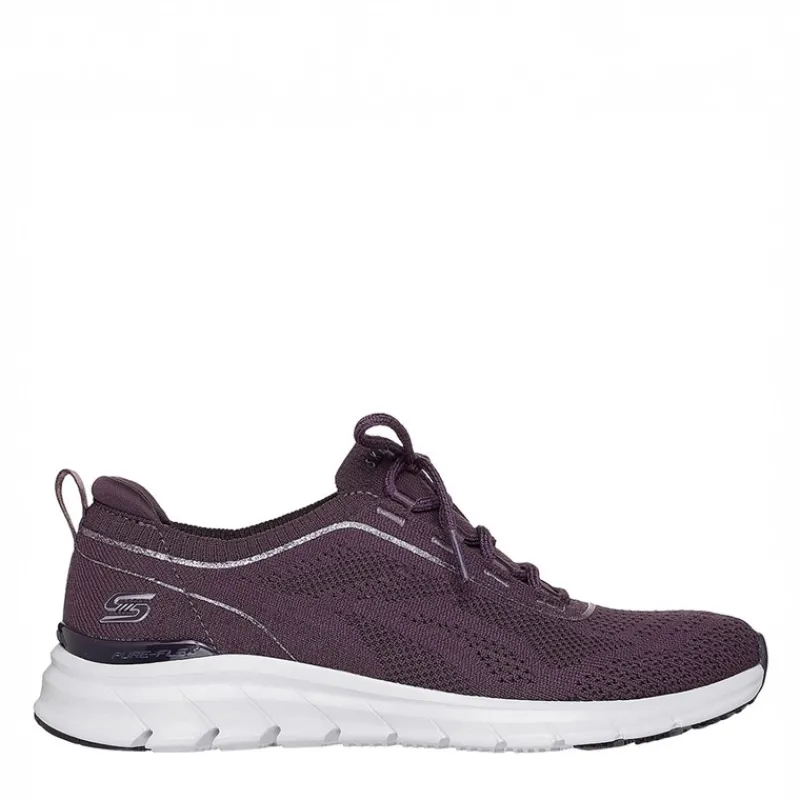 Online SKECHERS SPORT Dame Pure Flex Midnight Star Sneakers lilla