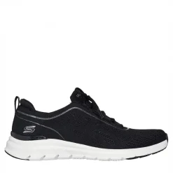 Clearance SKECHERS SPORT Dame Pure Flex Midnight Star Sneakers Sort