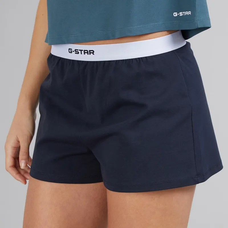 Clearance G-STAR Dame pyjamas sæt Stargazer/Navy Mørk grønblå