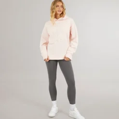 Online Bench Dame Rayra Hættetrøje Lys Pink Bleg Lyserød