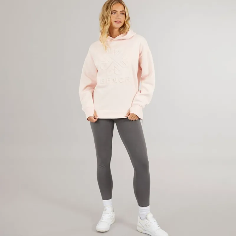 Online Bench Dame Rayra Hættetrøje Lys Pink Bleg Lyserød