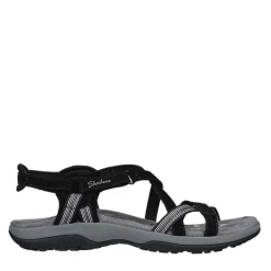 New SKECHERS SPORT Dame Reggae Slim Sun Array Sandaler Sort