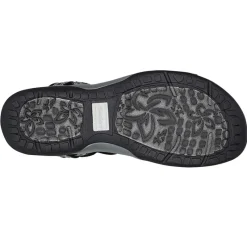 New SKECHERS SPORT Dame Reggae Slim Sun Array Sandaler Sort