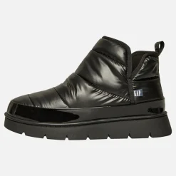 Outlet GAP Dame Richmond Mid Metallic Snow Støvler Sort