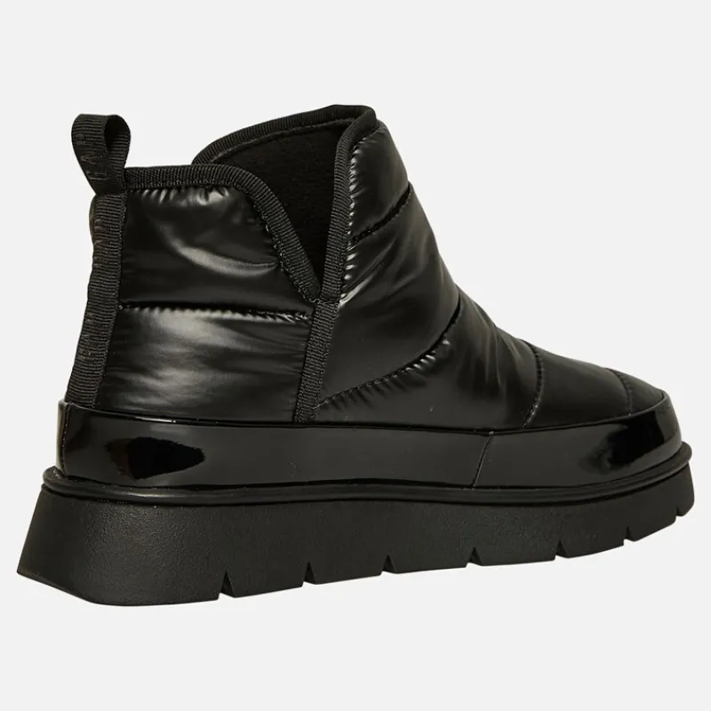 Outlet GAP Dame Richmond Mid Metallic Snow Støvler Sort