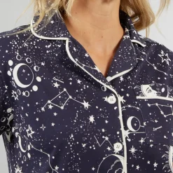 Sale Lagooners Dame Richmond Pyjamas Navy